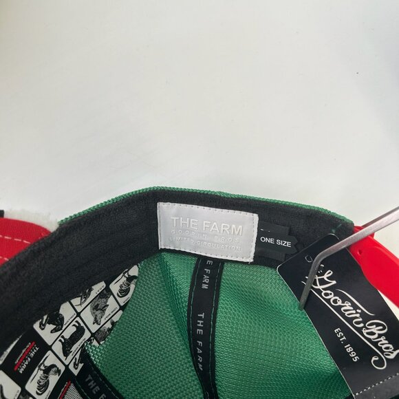 The Farm Hat Men Snap Back Naughty Spell Out List Dog Santa Fluffy Hype Core Cap - Picture 13 of 16